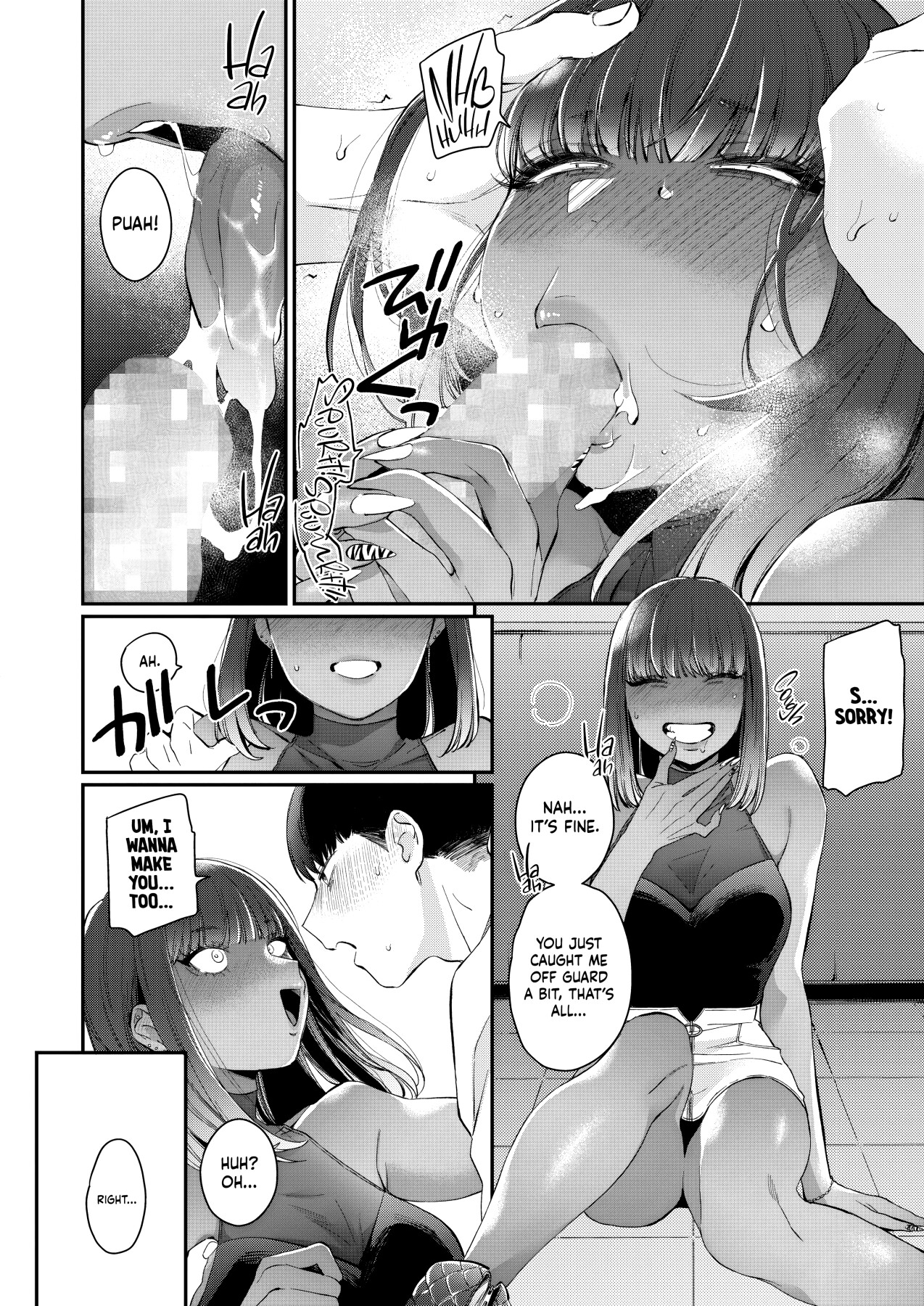 Hentai Manga Comic-My Cute Gyaru Girlfriend Is a Total Poser-Read-6